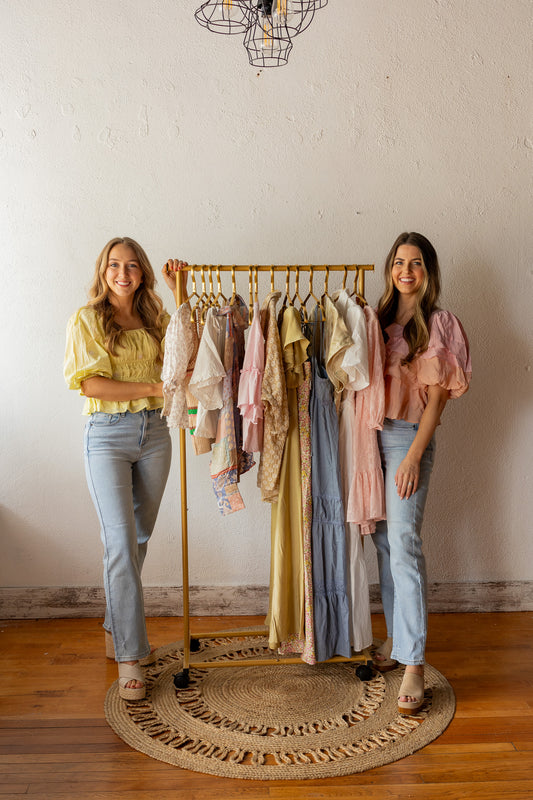 owners pictured with product