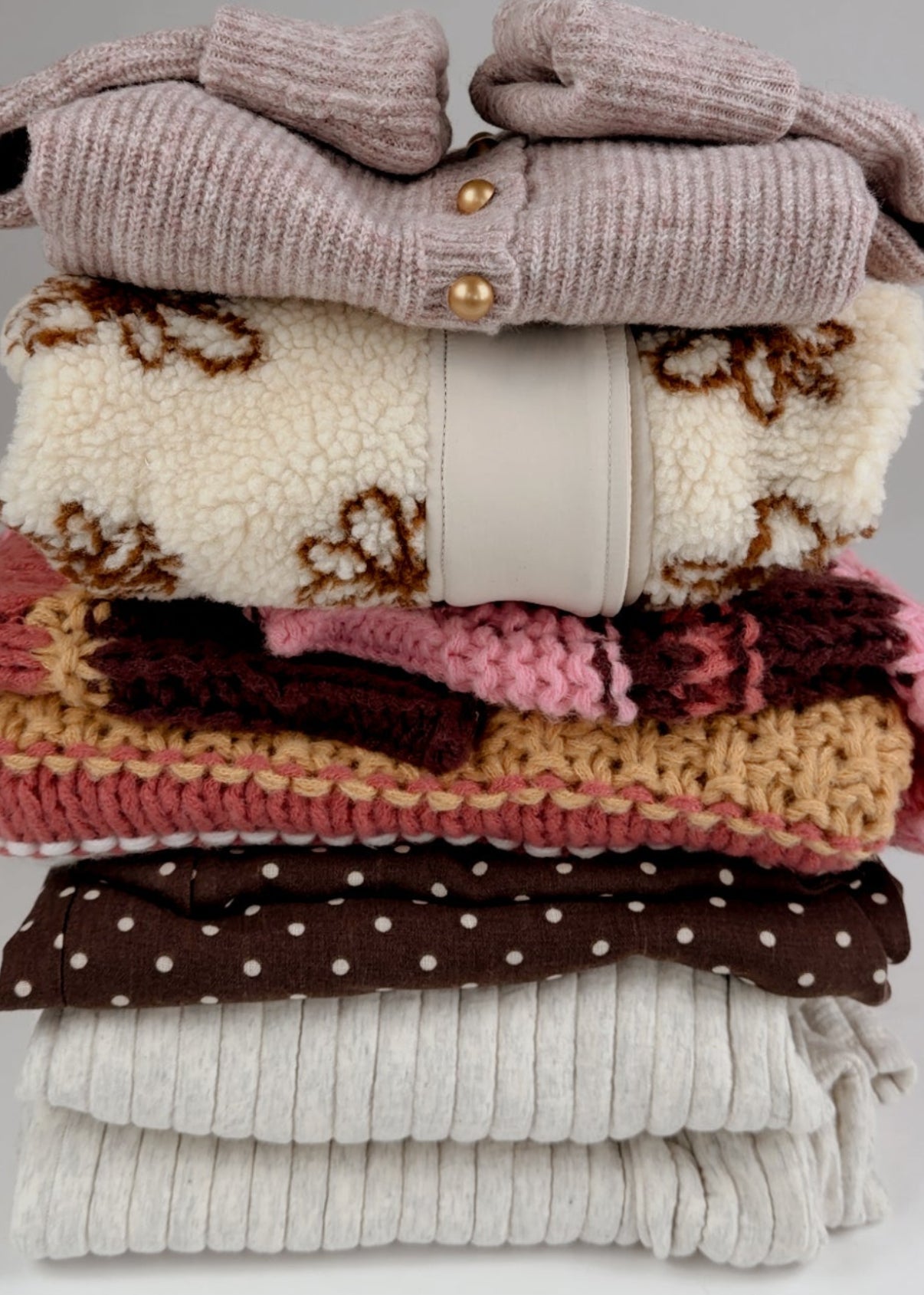 Shaylie Floral Sherpa Vest