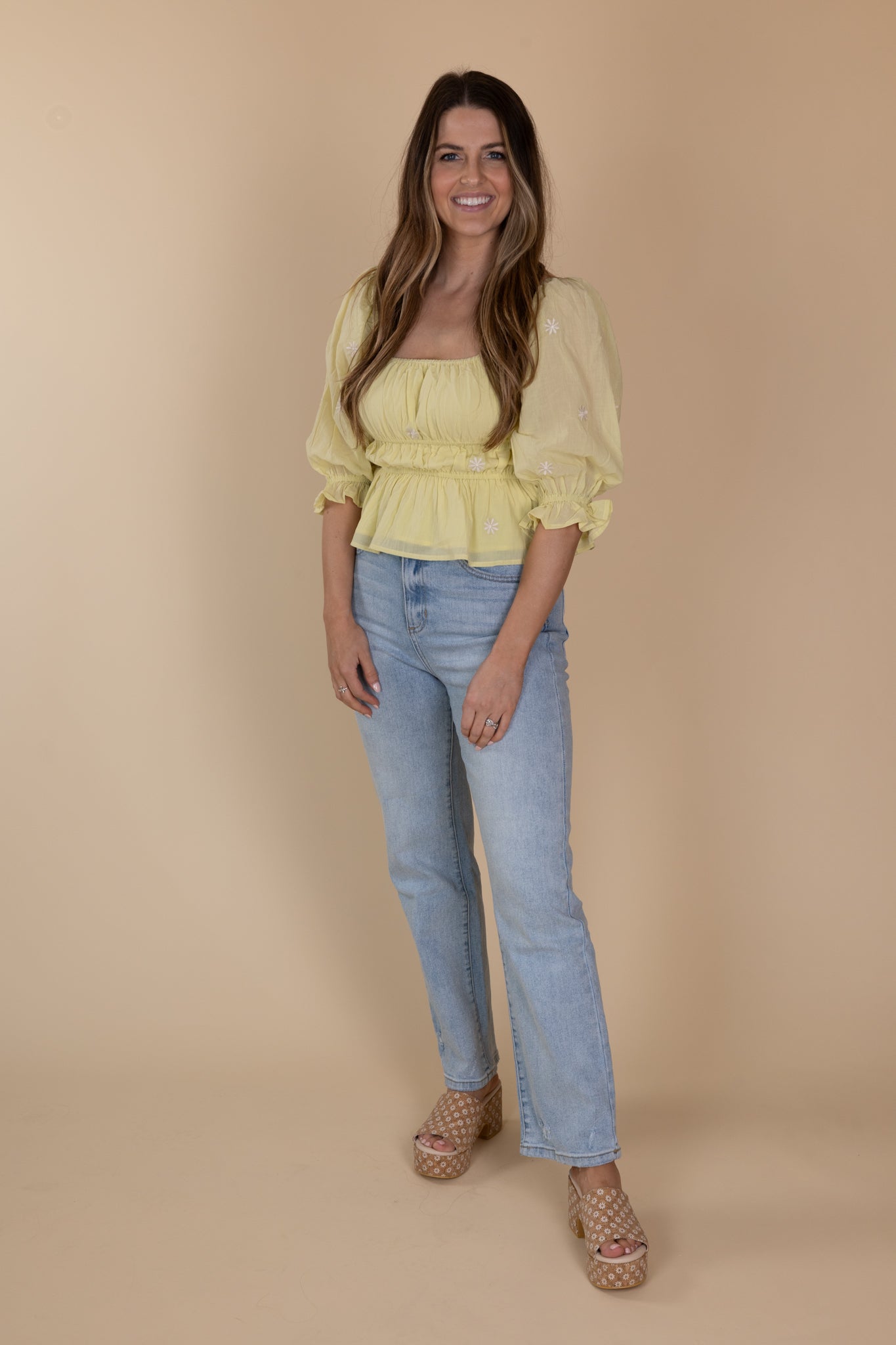 Rachel Floral Embroidered Blouse