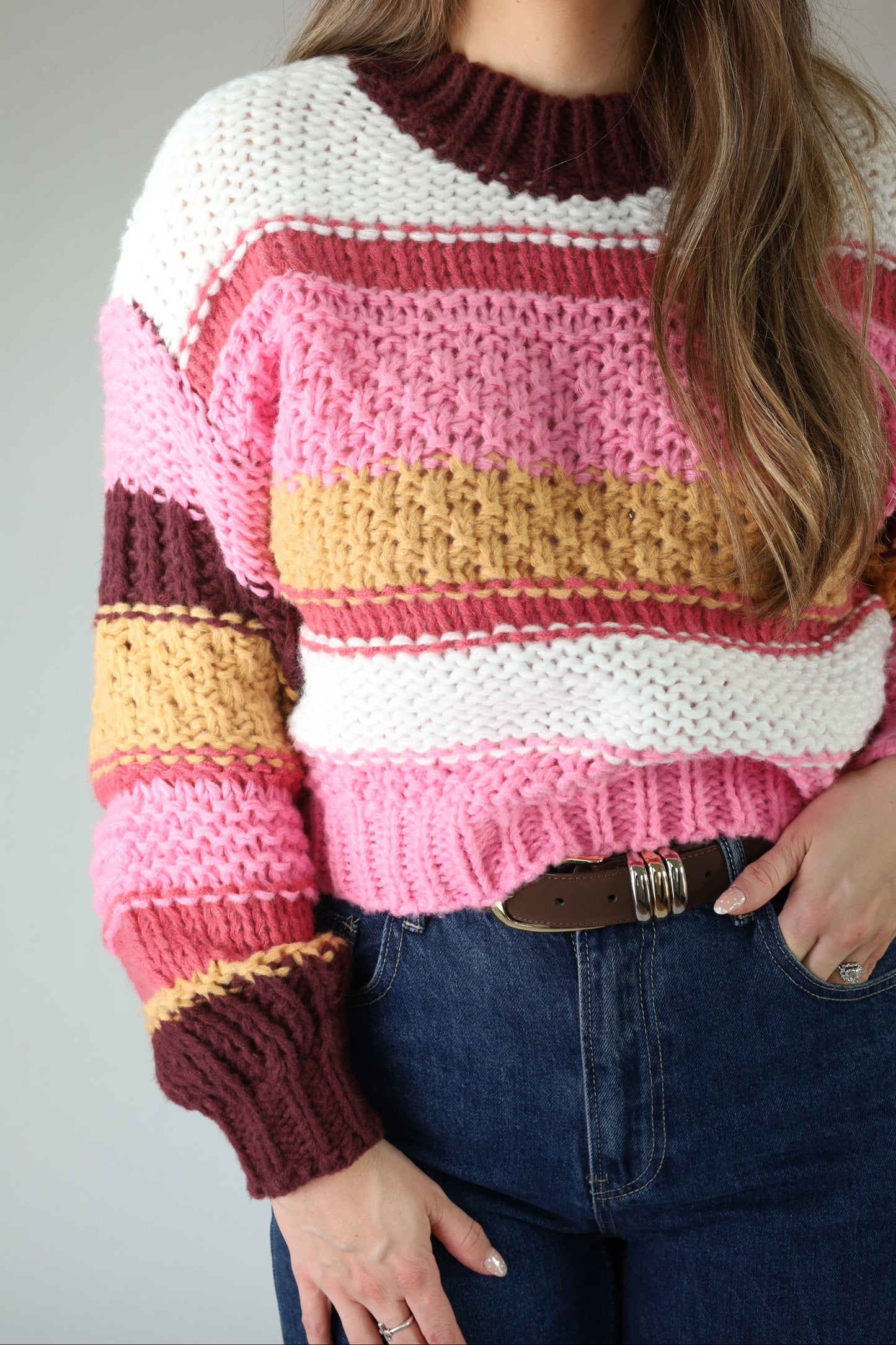 Sylvie Striped Sweater