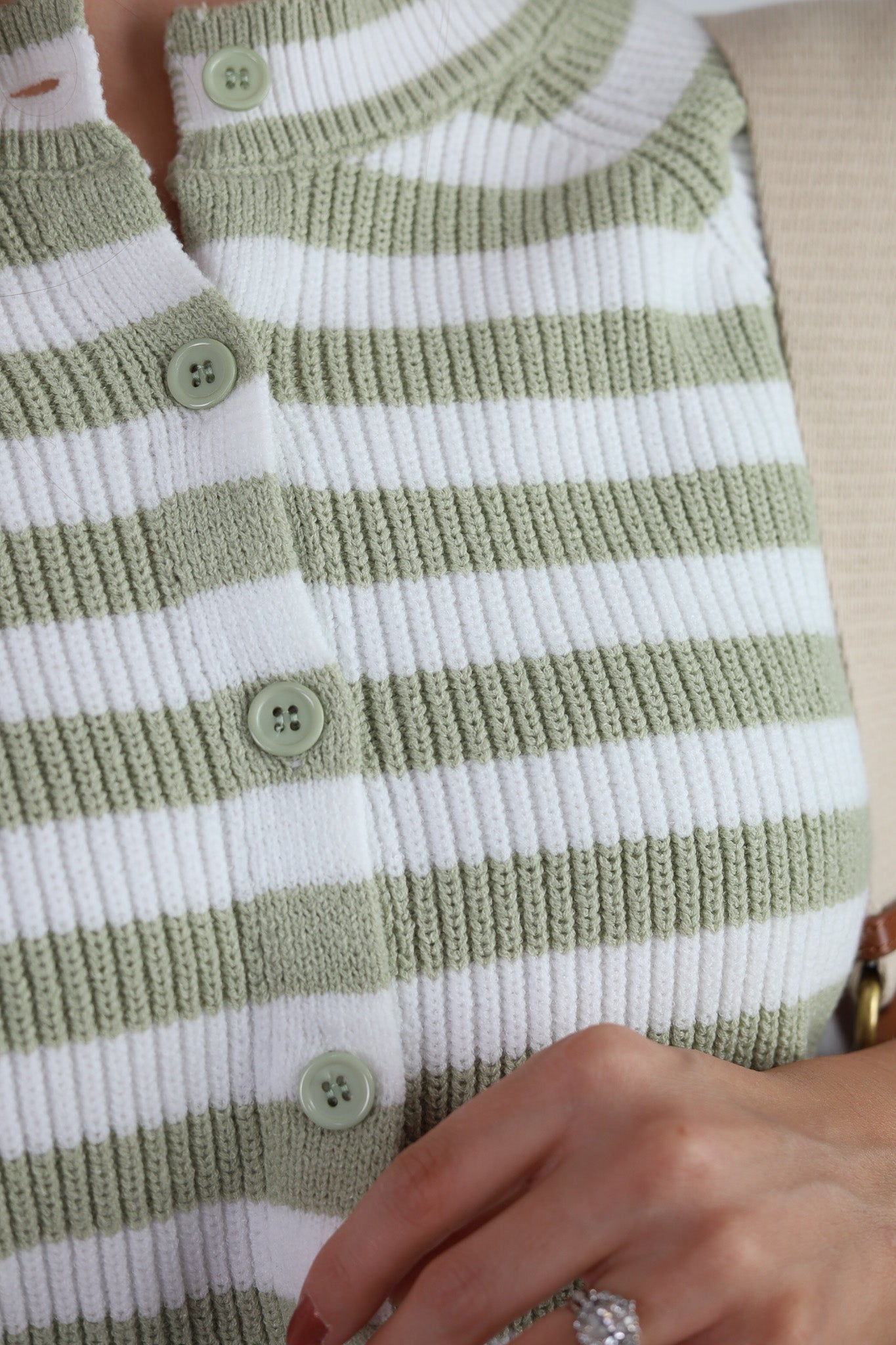 Rachel Striped Cardigan