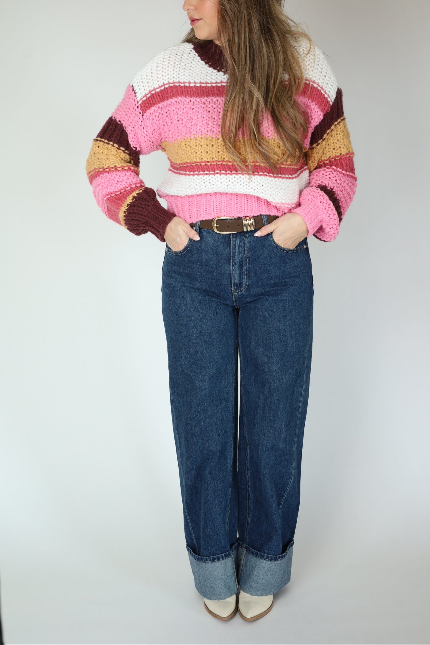 Sylvie Striped Sweater