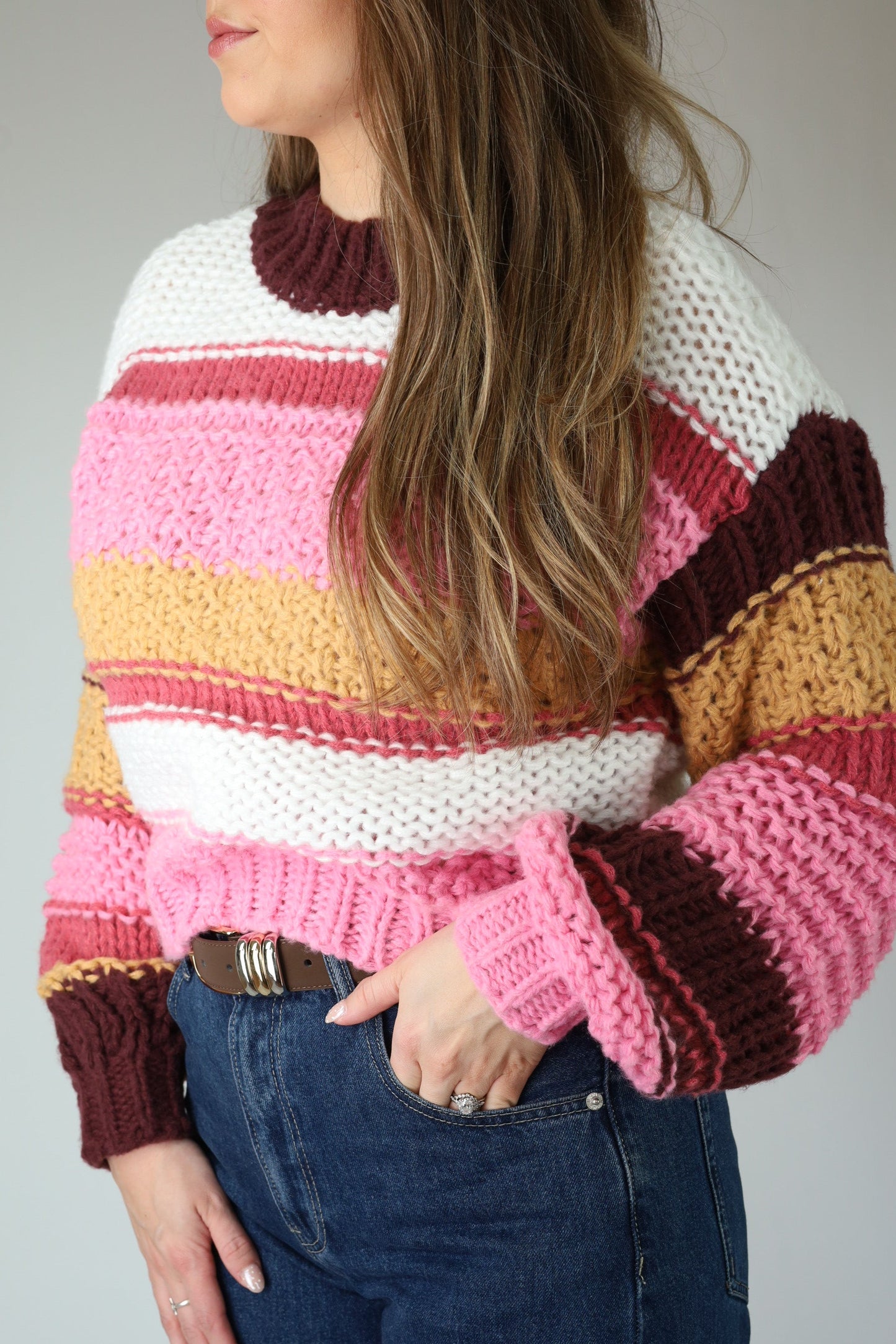 Sylvie Striped Sweater