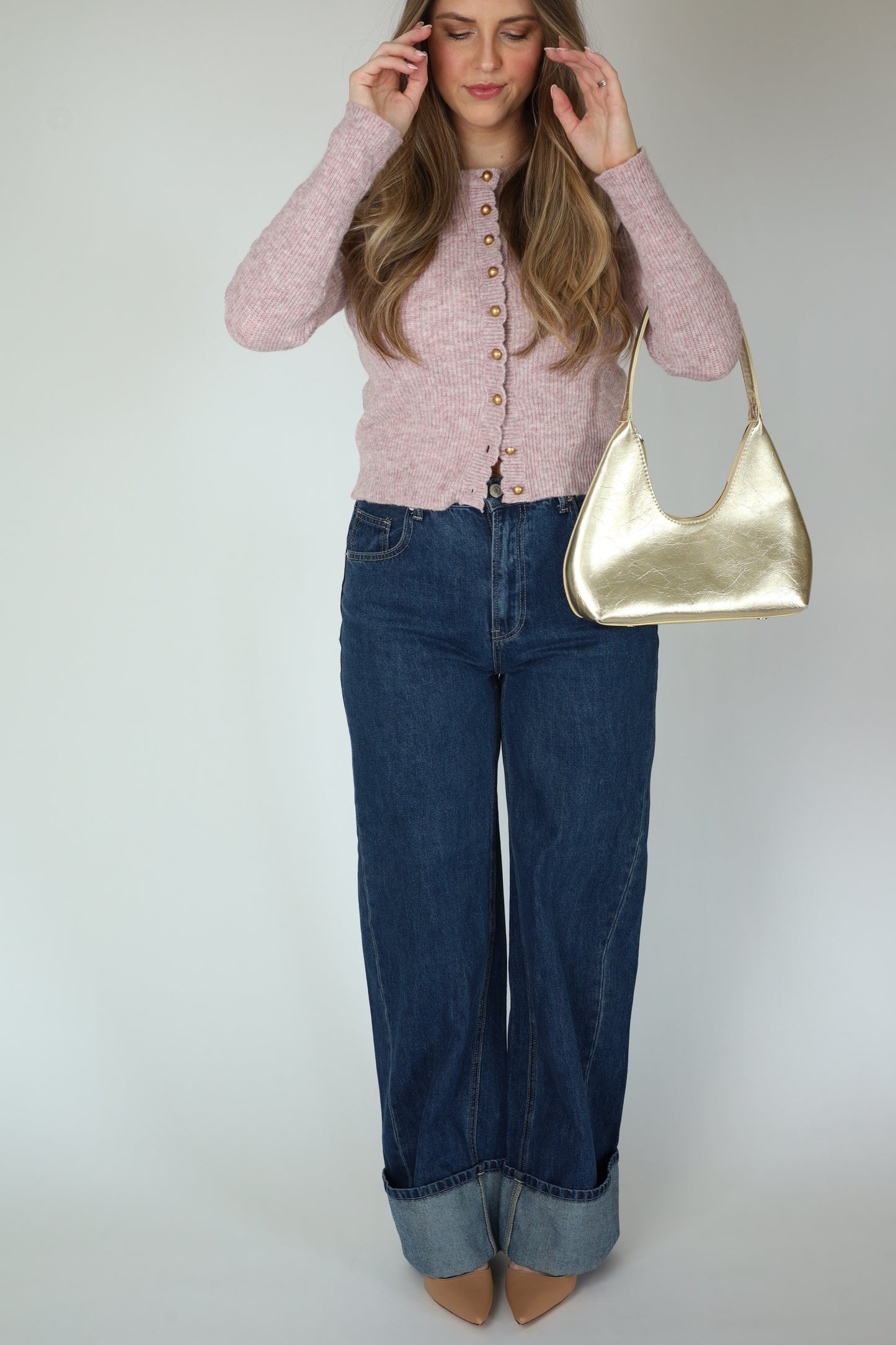 Lila Scalloped Sweater