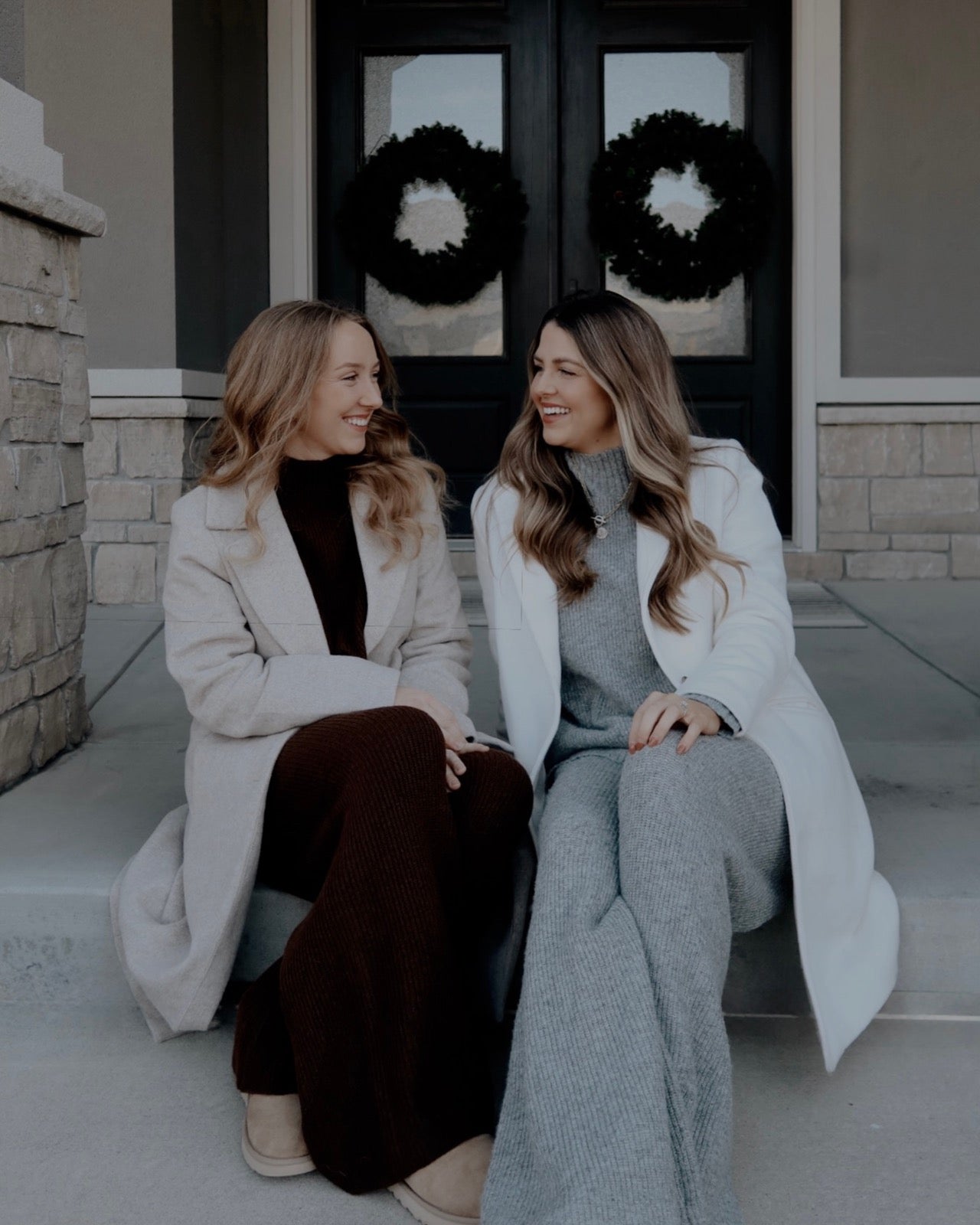 Jovie Sweater Set - Grey