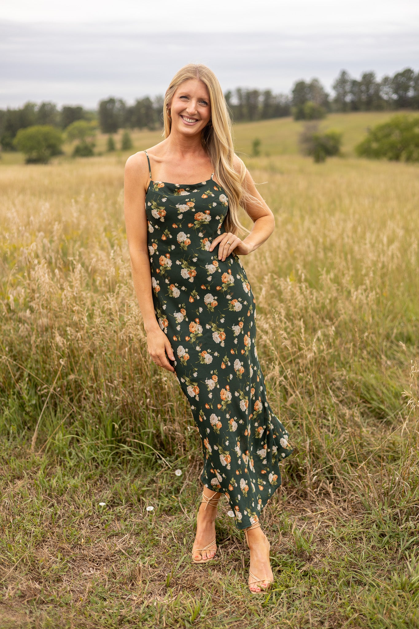 Sarah Floral Maxi Dress