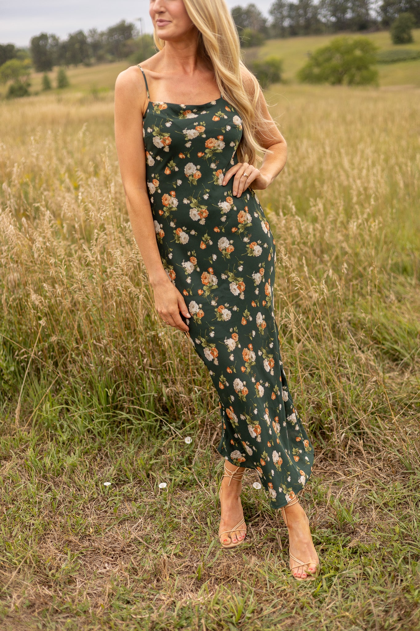 Sarah Floral Maxi Dress