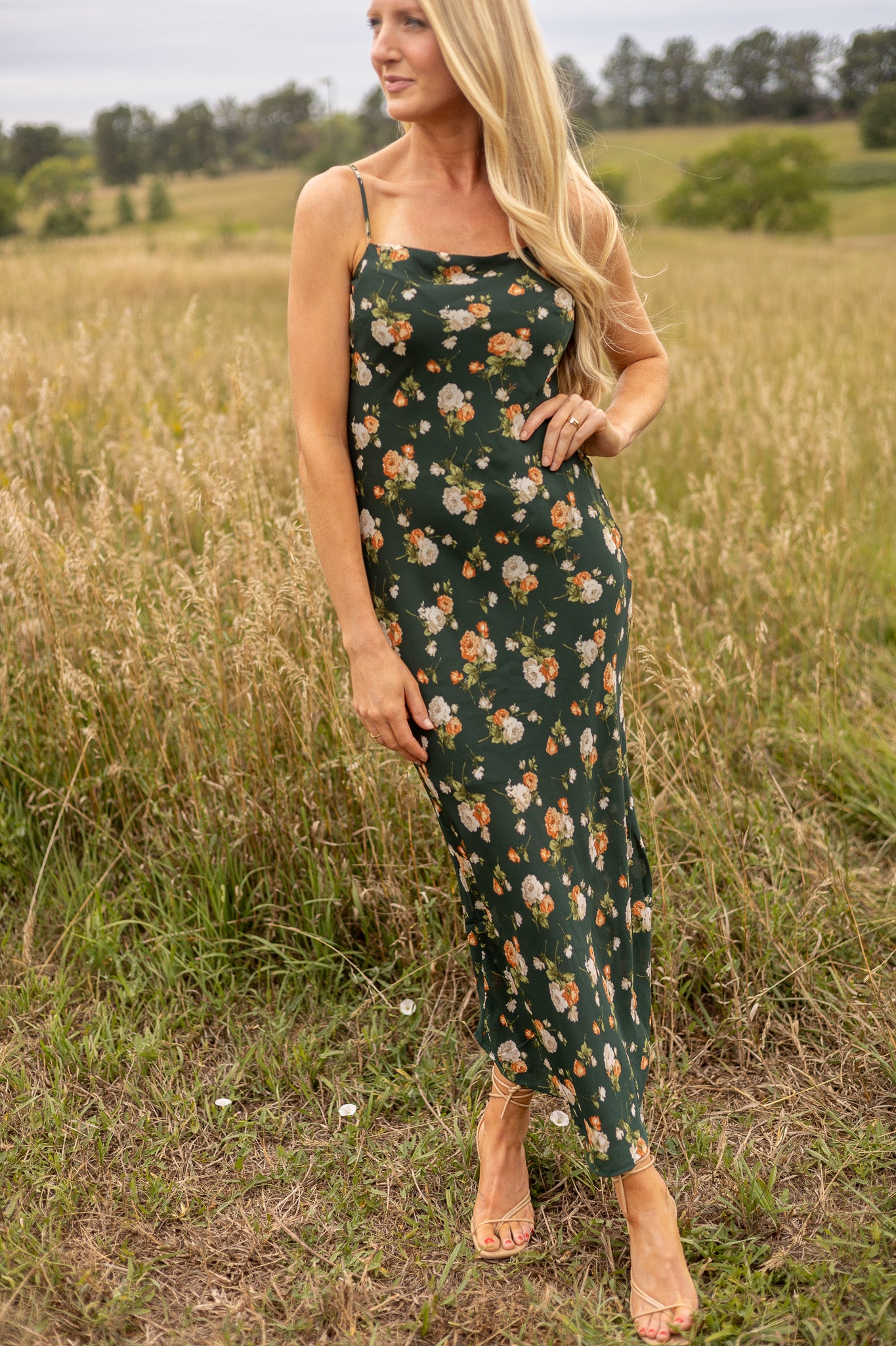 Sarah Floral Maxi Dress