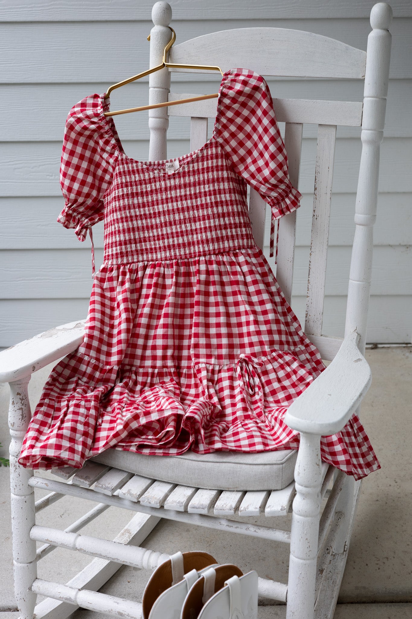 Riley Red Gingham Smocked Dress | Puff Sleeve Dress | ShopELLX ELLX Boutique Riley Red Gingham Smocked Dress | Puff Sleeve Dress | ShopELLX ELLX Boutique