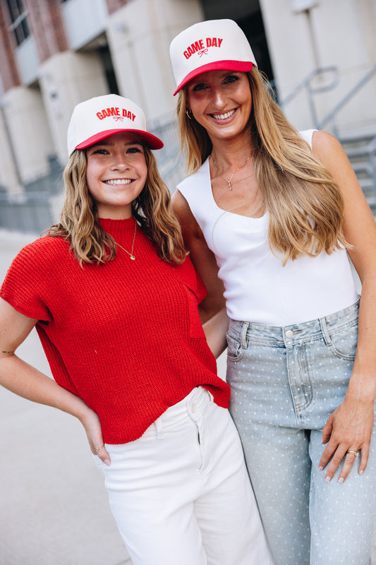 GAME DAY Bow Trucker Hat