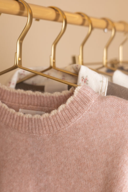 Sadie Scalloped Knit