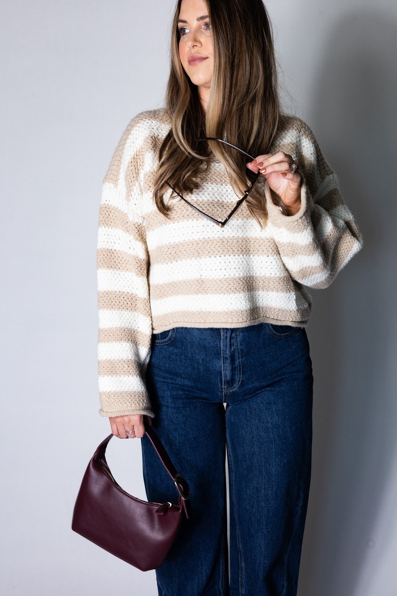Eva Striped Sweater