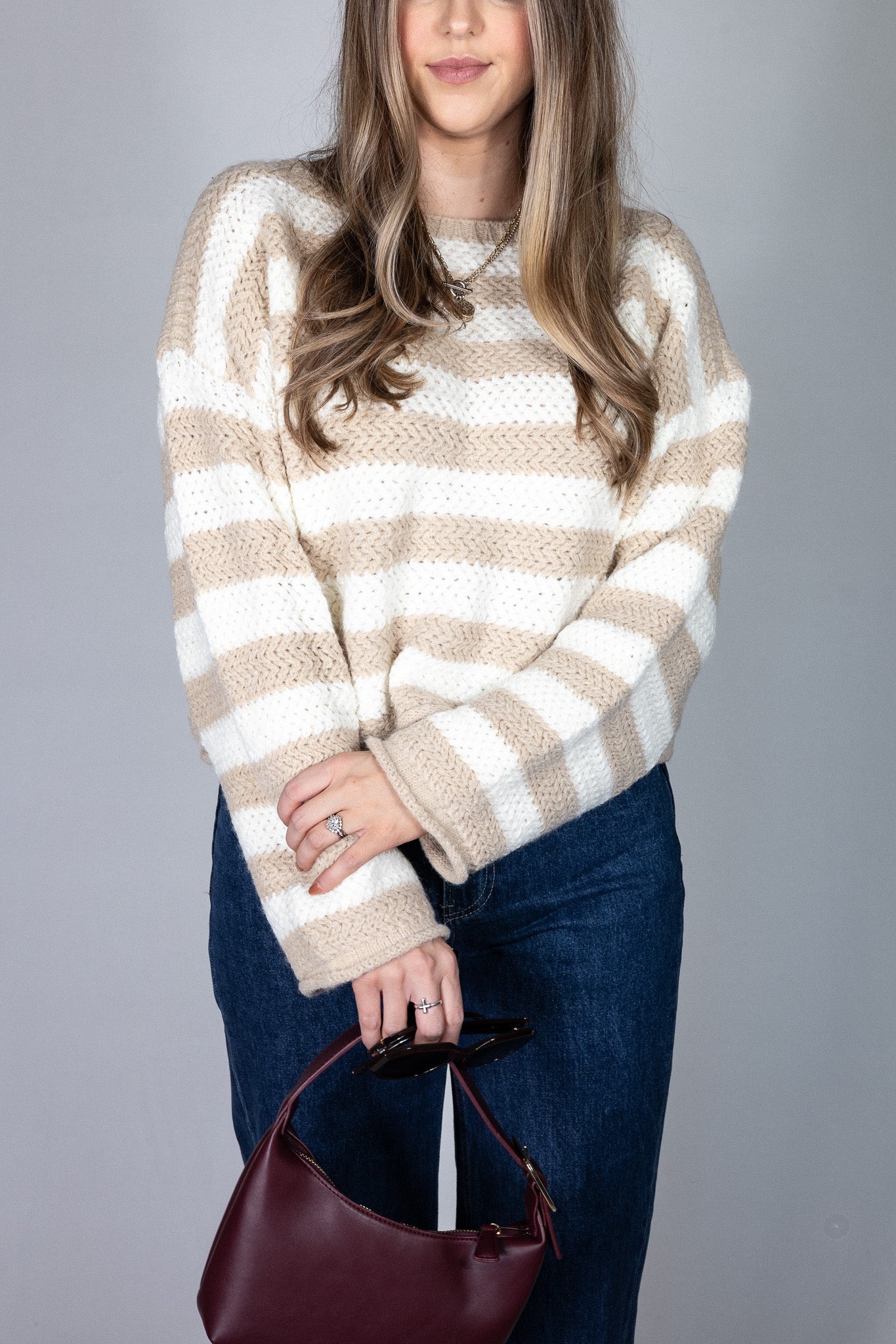 Eva Striped Sweater